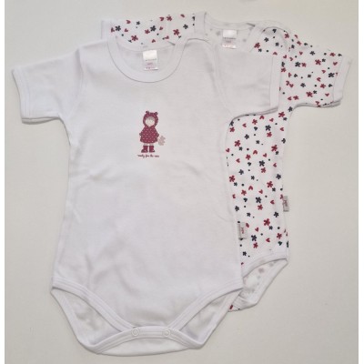 Coppia body caldo cotone bambolina Noibel