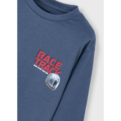 Mayoral - Maglietta manica lunga "race track"
