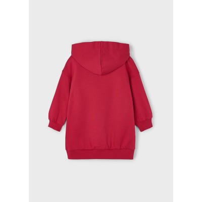 Mayoral - Vestito felpa cappuccio