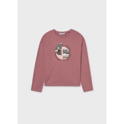 Mayoral - Shirt   manica lunga grafica