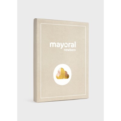 Mayoral - Completo salopette tricot 3 pezzi