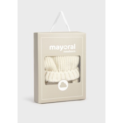 Mayoral - Completo cappello guanti tricot
