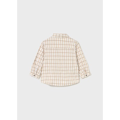 Mayoral - Camisa manica lunga quadri