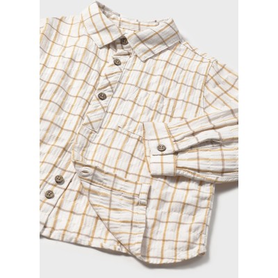 Mayoral - Camisa manica lunga quadri