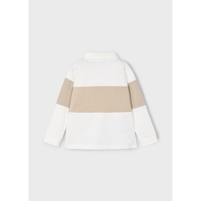 Mayoral - Polo manica lunga color block