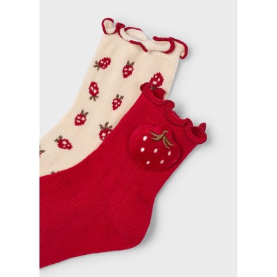 Mayoral - Set 2 calzini jacquard