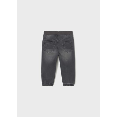 Mayoral - Pantalone soft denim jogger