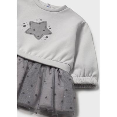 Mayoral - Vestito coordinato tulle