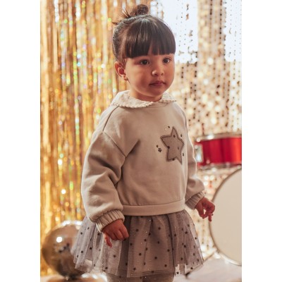 Mayoral - Vestito coordinato tulle