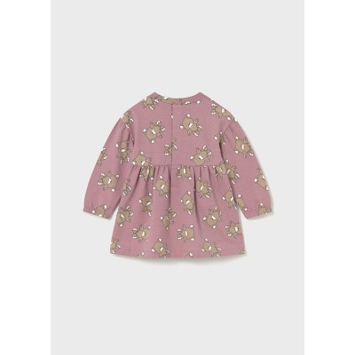 Mayoral - Vestito felpa stampa