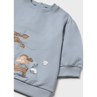 Mayoral - Vestito felpa grafica