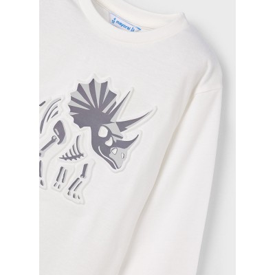 Mayoral - Maglietta manica lunga embossed