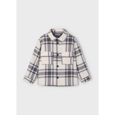 Mayoral - Sopracamicia quadri con lampo