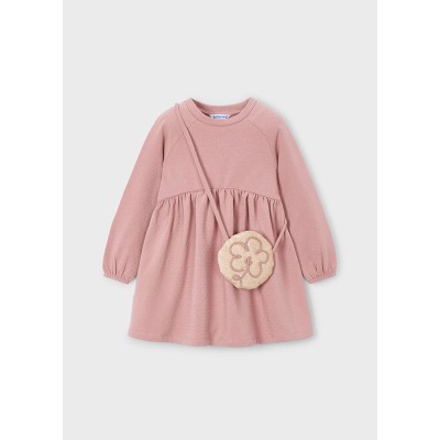 Mayoral - Vestito felpa borsa