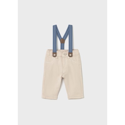Mayoral - Pantalone lungo bretelle