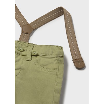 Mayoral - Pantalone lungo bretelle