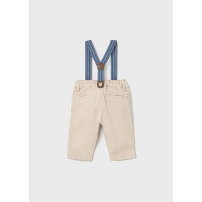 Mayoral - Pantalone lungo bretelle