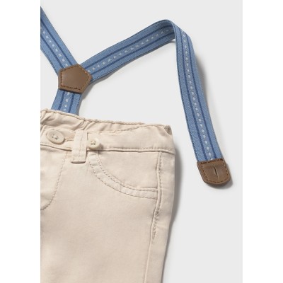 Mayoral - Pantalone lungo bretelle