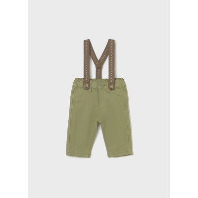 Mayoral - Pantalone lungo bretelle