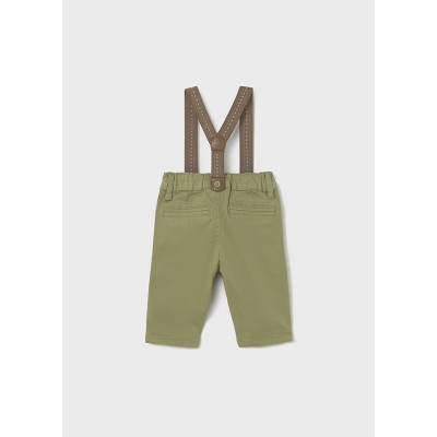 Mayoral - Pantalone lungo bretelle