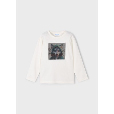 Mayoral - Maglietta manica lunga lenticolare hd