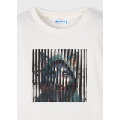 Mayoral - Maglietta manica lunga lenticolare hd