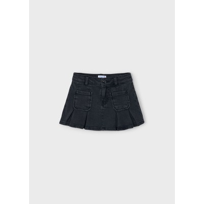 Mayoral - Gonna denim pieghe