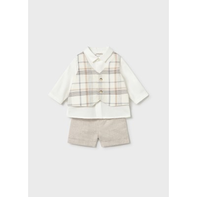 Mayoral - Completo  pantalone  corto y gilet