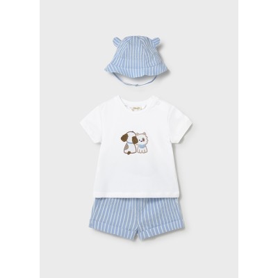Mayoral - Completo  pantalone corto e cappe