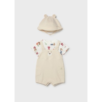 Mayoral - Pagliaccetto salopette,cappell