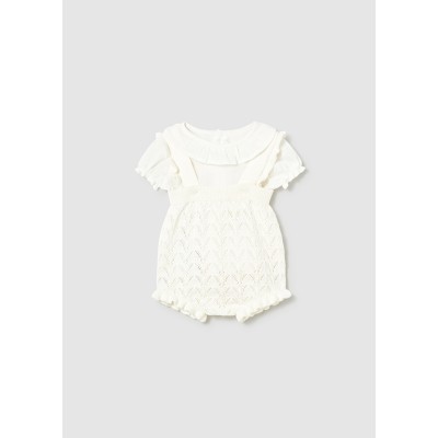 Mayoral - Completo salopette tricot