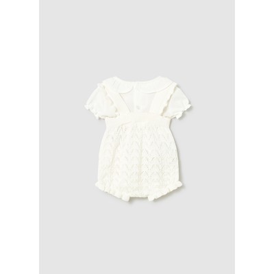 Mayoral - Completo salopette tricot