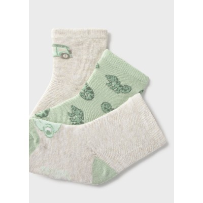 Mayoral - Set 3 calzini motivi