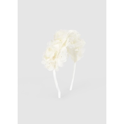Mayoral - Cerchietto fiori tulle