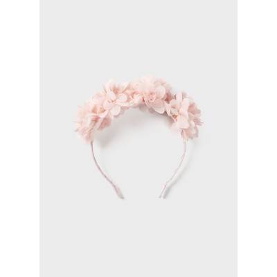 Mayoral - Cerchietto fiori tulle