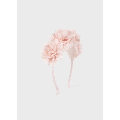 Mayoral - Cerchietto fiori tulle