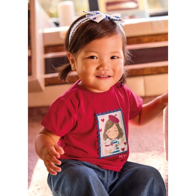 Mayoral - Maglietta manica corta    con cerchietto