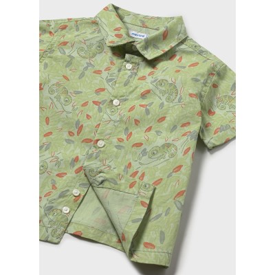 Mayoral - Camicia manica corta     stampata