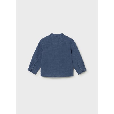Mayoral - Camicia manica lunga   bambula jeans