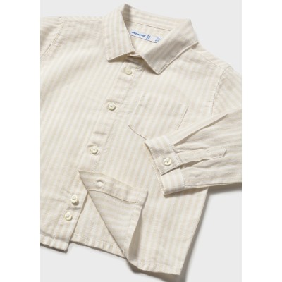 Mayoral - Camicia manica lunga   lino