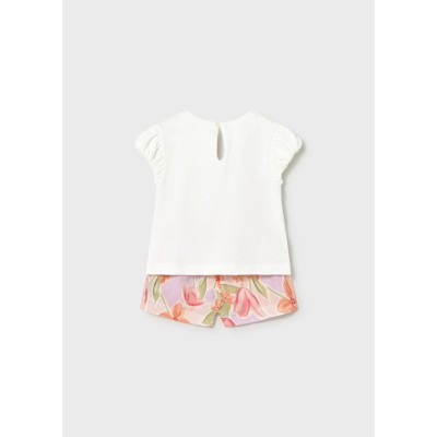 Mayoral - Completo  bermuda stampa