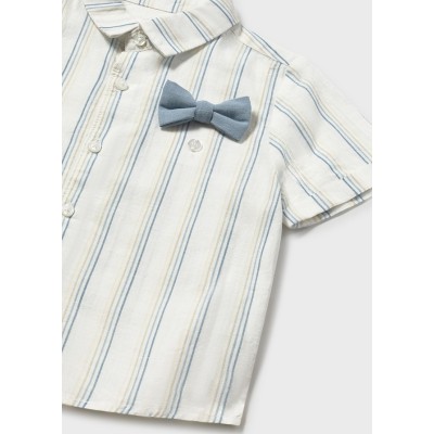 Mayoral - Completo  bermuda 3 pezzi lino