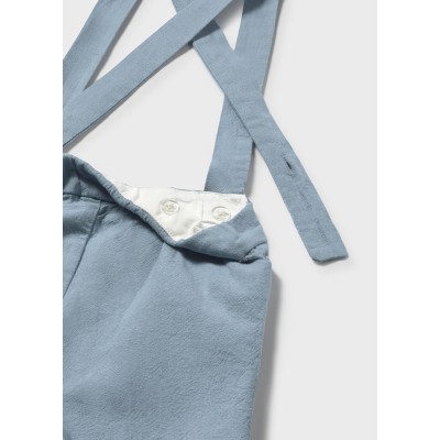 Mayoral - Completo  bermuda 3 pezzi lino