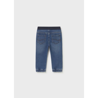 Mayoral - Pantalone soft denim jogger