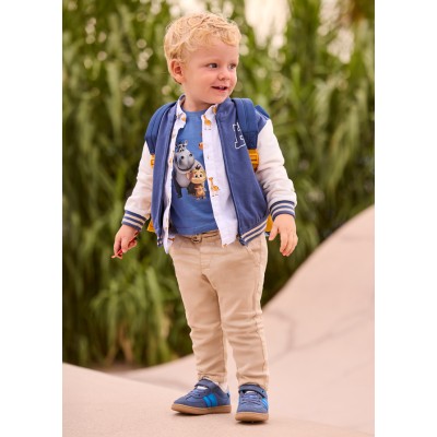 Mayoral - Pantalone lino relaxed