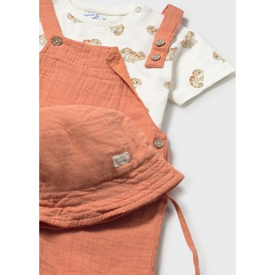 Mayoral - Completo  salopette bambula 3 pez