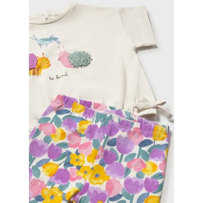 Mayoral - Completo leggings stampato