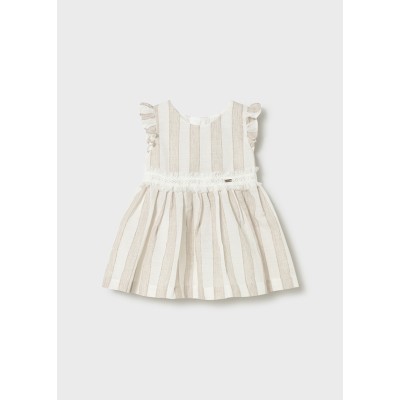 Mayoral - Vestito righe fascia