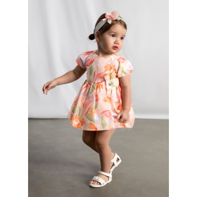 Mayoral - Vestitino bretelline stampato