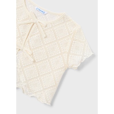 Mayoral - Maglietta manica corta    2 pezzi crochet